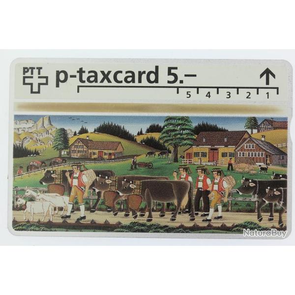 T�l�carte L&G dummy Crestley Collection Alpaufzug W. Keller Suisse