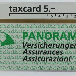 Télécarte L&G dummy Panorama assurances Suisse