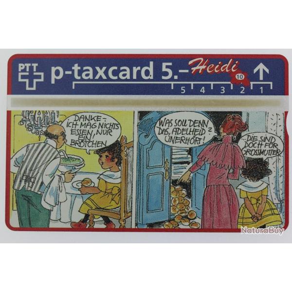 T�l�carte L&G dummy Heidi n�10 Suisse