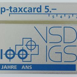 Télécarte L&G dummy VSD IGS Suisse