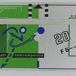 Télécarte L&G dummy Football PTT Telecompetitie Pays-Bas