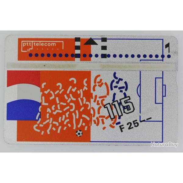 T�l�carte L&G dummy Football 1992 Dutch Team Pays-Bas