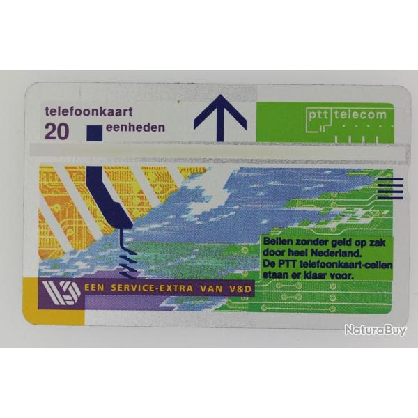 T�l�carte L&G dummy Vroom & Dreesman Pays-Bas