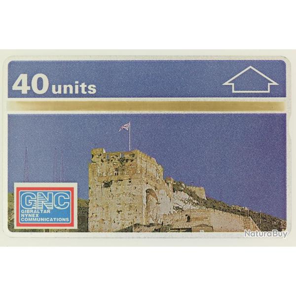 T�l�carte L&G dummy Moorish Castle 40 units Gibraltar