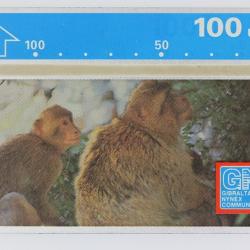 Télécarte L&G dummy Barbary Apes Gibraltar