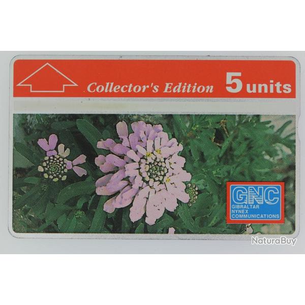 T�l�carte L&G dummy Candytuft Collector's Edition Gibraltar