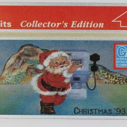 Télécarte L&G dummy Christmas 1993 Collector's Edition Gibraltar