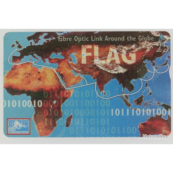 Tlcarte L&G dummy Fibre Optic Flag Gibraltar