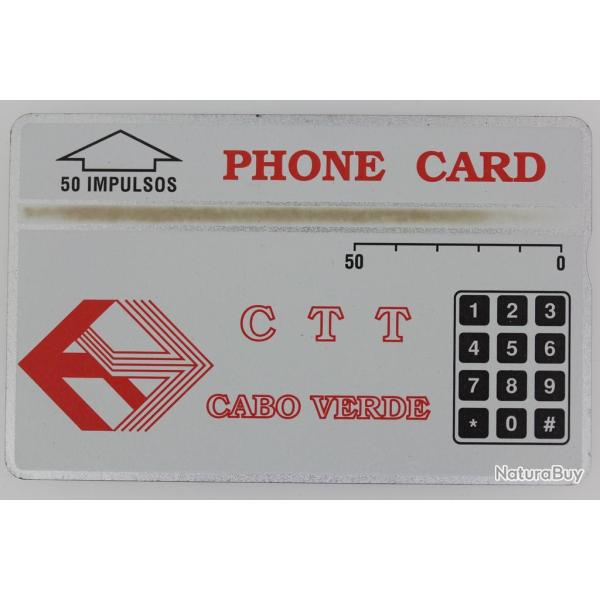 T�l�carte L&G dummy CTT Cabo Verde 50 Impulsos Cap Vert