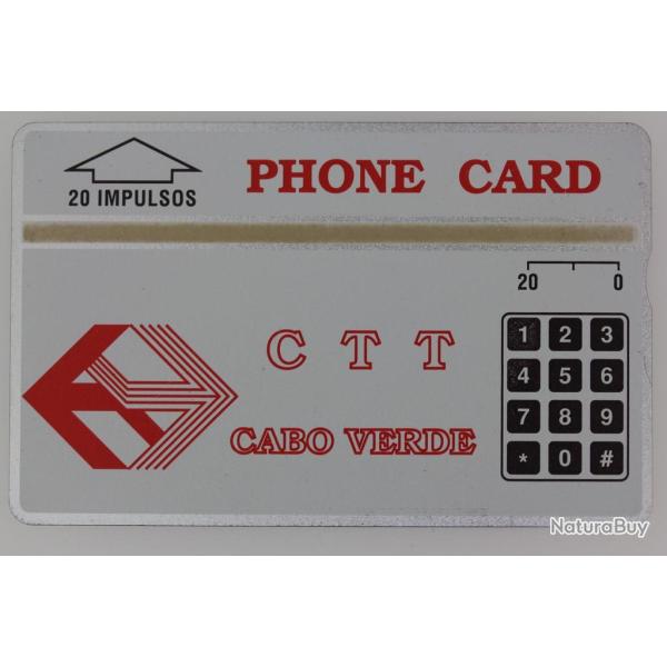 T�l�carte L&G dummy CTT Cabo Verde 20 Impulsos Cap Vert