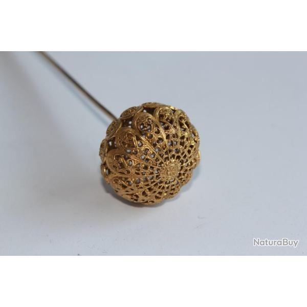 �pingle � chapeau filigrane XIXe si�cle