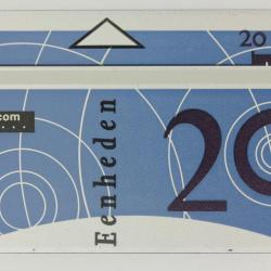 Télécarte L&G dummy Circles thin card Pencil 20 eenheden Pays-Bas