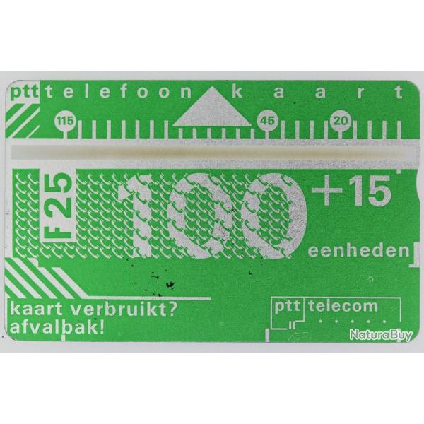 T�l�carte L&G dummy PTT Telecom 100+15 eenheden Pays-Bas