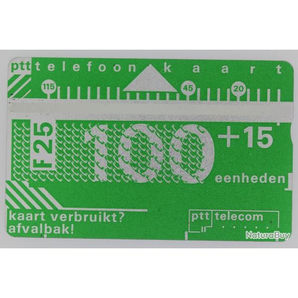 T�l�carte L&G dummy PTT Telecom 100+15 eenheden Pays-Bas