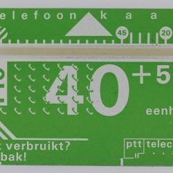 Télécarte L&G dummy Kaart Op Zak 40+5 eenheden Pays-Bas