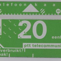 Télécarte L&G dummy Centraal Beheer 20 eenheden Pays-Bas