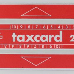 Télécarte L&G Taxcard 20 PTT Suisse 909A