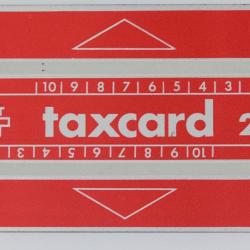 Télécarte L&G Taxcard 20 PTT Suisse 909A
