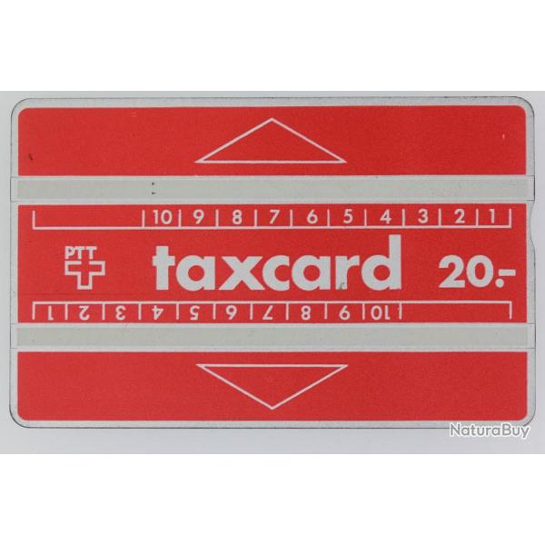 T�l�carte L&G Taxcard 20 PTT Suisse 909A
