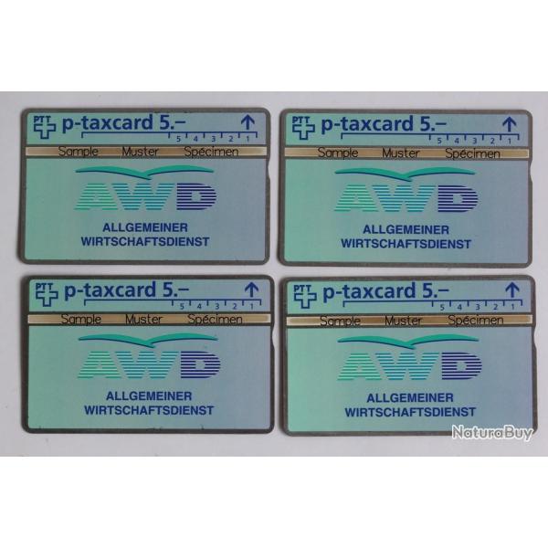 T�l�cartes L&G dummy AWD Allgemeiner Wirtschaftsdienst Suisse 1994