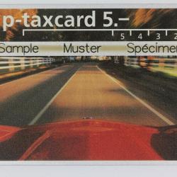 Télécarte L&G dummy Helvetia Assicurazione veicoli a motore Suisse 1994