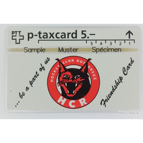 T�l�carte L&G dummy Hockey Club Rotkreuz Suisse