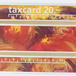 Télécarte L&G dummy Painting Curt Walter Suisse