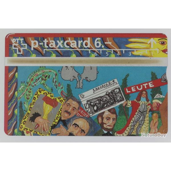 T�l�carte L&G dummy Schweizer Illustrierte Peter von Wattenwyl Suisse