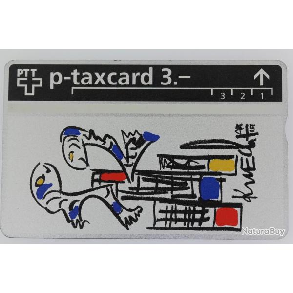 T�l�carte L&G dummy Poisson Housi Knecht Keller Fahnen Suisse 1993