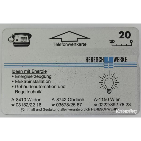 T�l�carte L&G dummy Hereschwerke Autriche