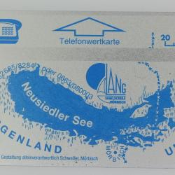 Télécarte L&G dummy Neusiedlersee Autriche