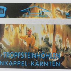 Télécarte L&G dummy Obir Tropfsteinhöhlen Autriche