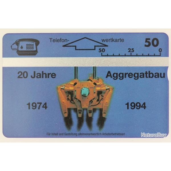 T�l�carte L&G dummy 20 Jahre Aggregatbau Autriche