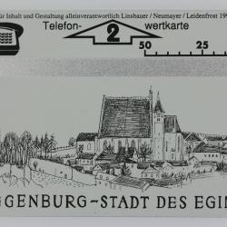 Télécarte L&G dummy Eggenburg-Stadt des Egino Autriche