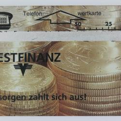 Télécarte L&G dummy Westfinanz Autriche