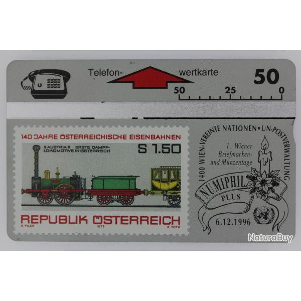 T�l�carte L&G dummy Numiphil Plus 1996 Autriche