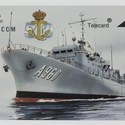 Télécarte L&G dummy Navire Godetia A960 Belgique