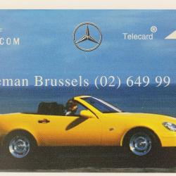 Télécarte L&G dummy Merceses-Benz Deman Brussels Belgique