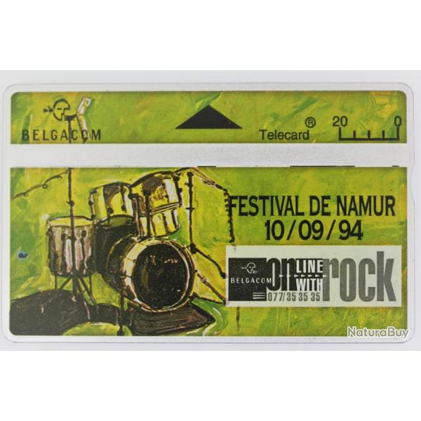 T�l�carte L&G dummy On Line With Rock Festival de Namur Belgique