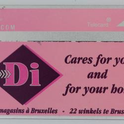 Télécarte L&G dummy Di Cares for you and for your home Belgique