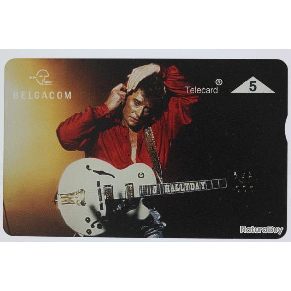 T�l�carte L&G dummy Johnny Hallyday 12 Belgique