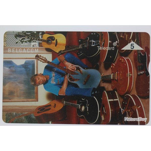 T�l�carte L&G dummy Johnny Hallyday 6 Belgique