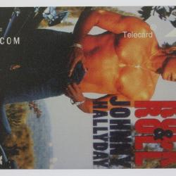 Télécarte L&G dummy Johnny Hallyday 5 Belgique