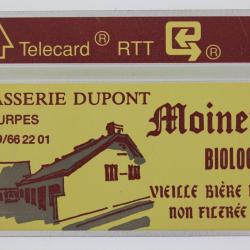 Télécarte L&G dummy Brasserie Dupont Belgique
