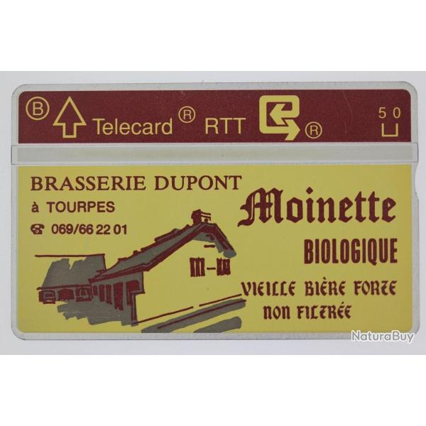 T�l�carte L&G dummy Brasserie Dupont Belgique