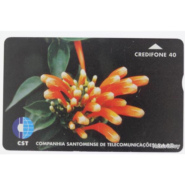 T�l�carte L&G dummy Sao Tom�-et-Principe Flower 4