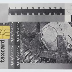 Télécarte à puce Test card 1 CHF Swiss Telecom Suisse 1995