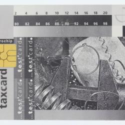 Télécarte à puce Test card 1 CHF Swiss Telecom Suisse 1995