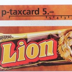 Télécarte L&G dummy Nestlé Lion Suisse