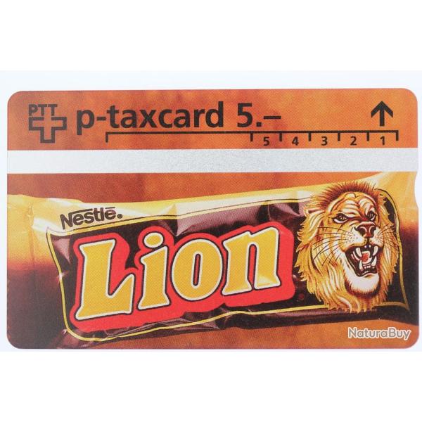 T�l�carte L&G dummy Nestl� Lion Suisse